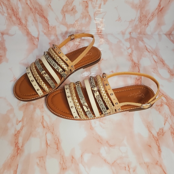 Crown Vintage Womens Sandals Size 8 New - Picture 13 of 15